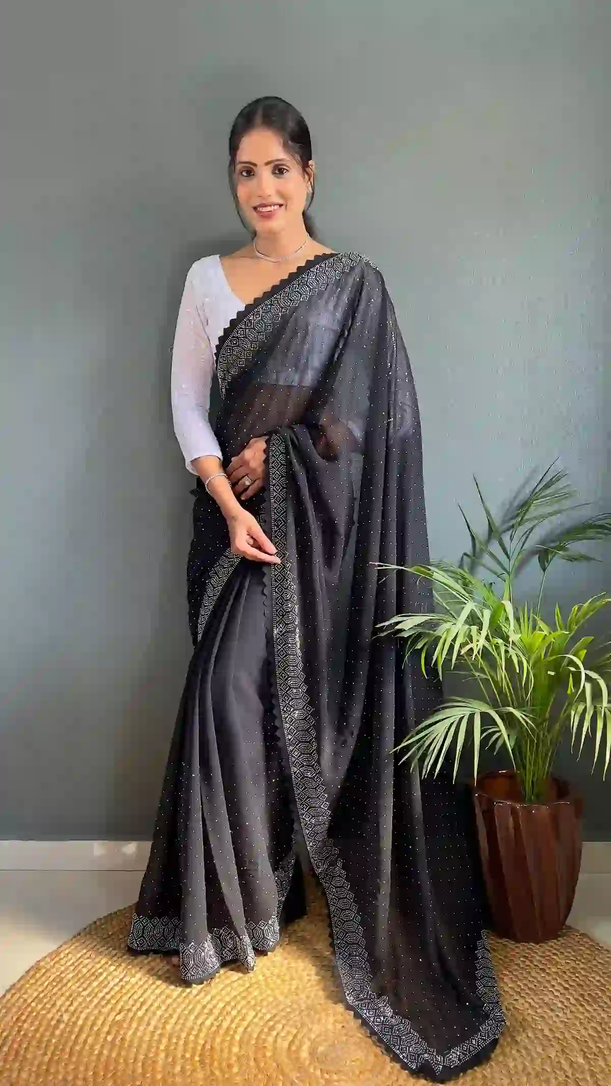 READY TO WEAR PLEATED SAREE