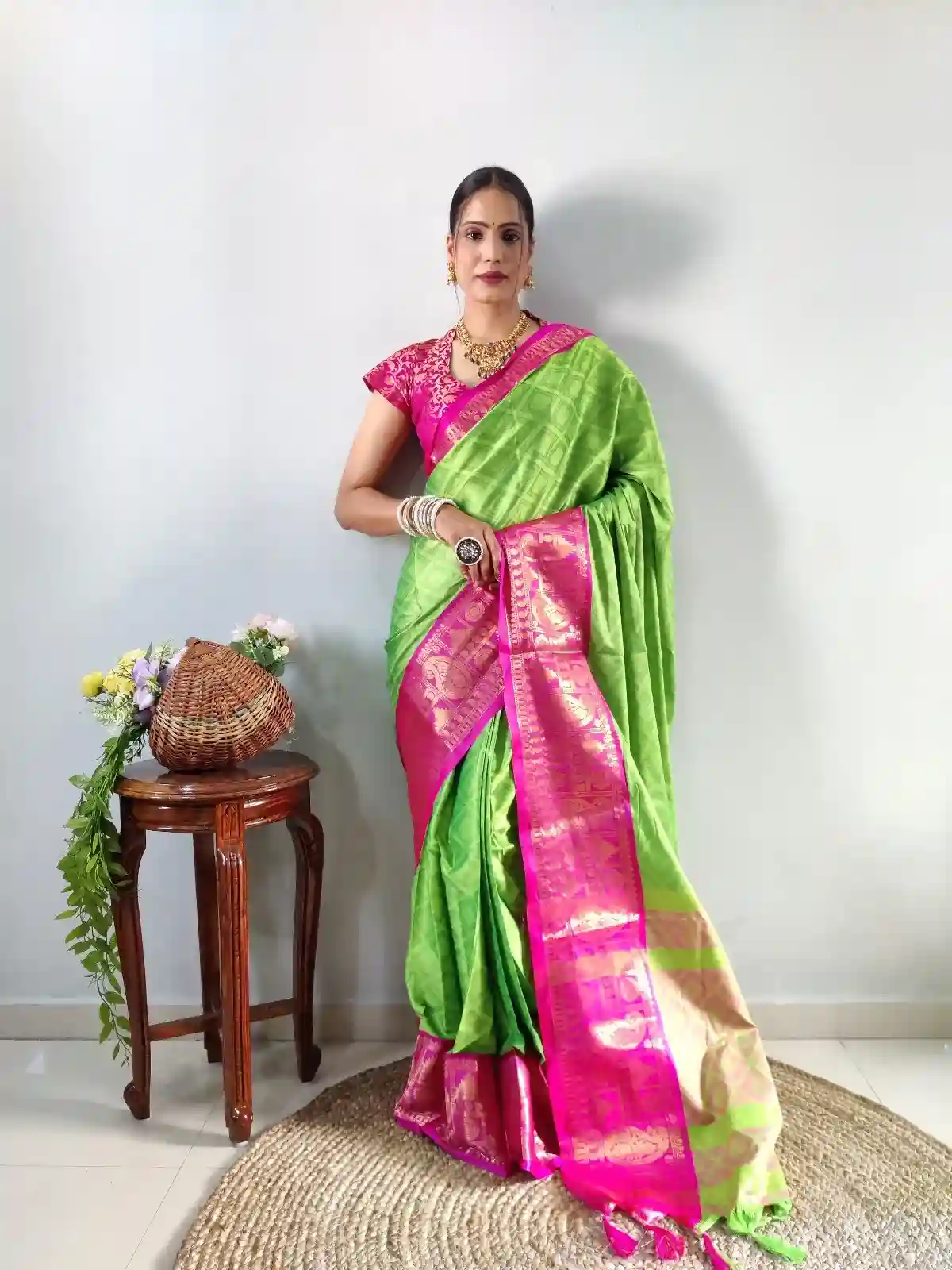 20 Min READY TO WEAR PLEATED SAREE