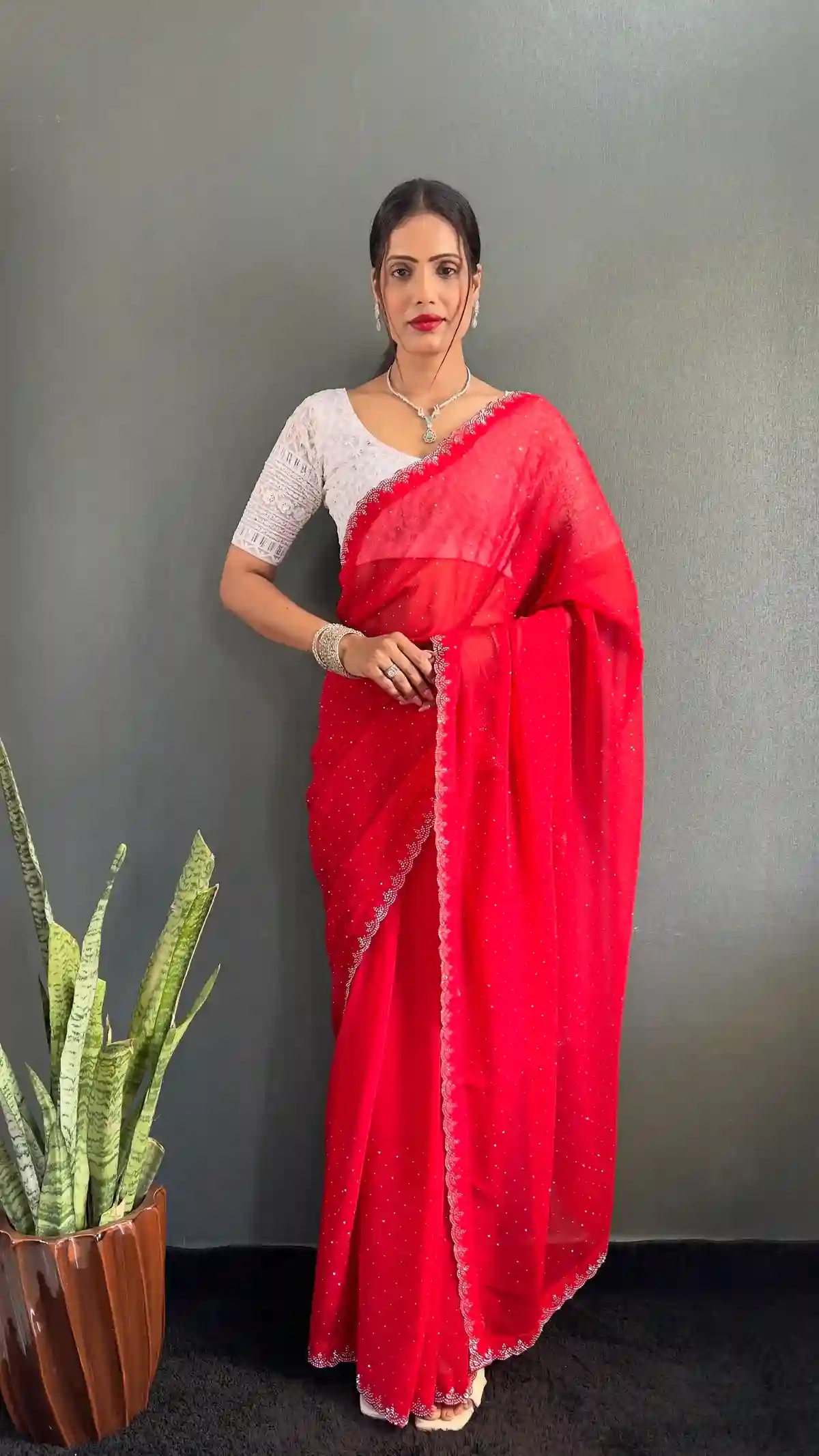 23 Min READY TO WEAR PLEATED SAREE