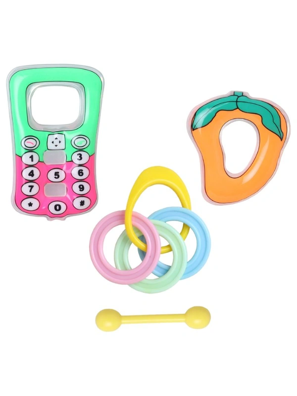 Love Baby Water Teether Set of 4 – BPA-Free Soft Teething Toy for Babies & Newborns