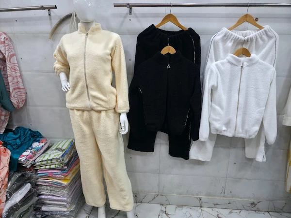 Winter Special Sherpa Tracksuit for Women (Free Size)