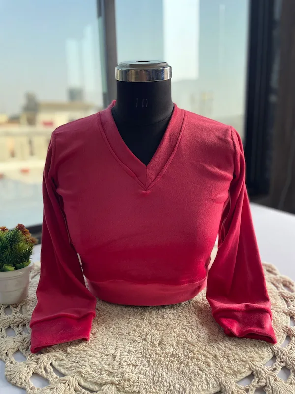 Winter Special Woolen Thermal Blouse