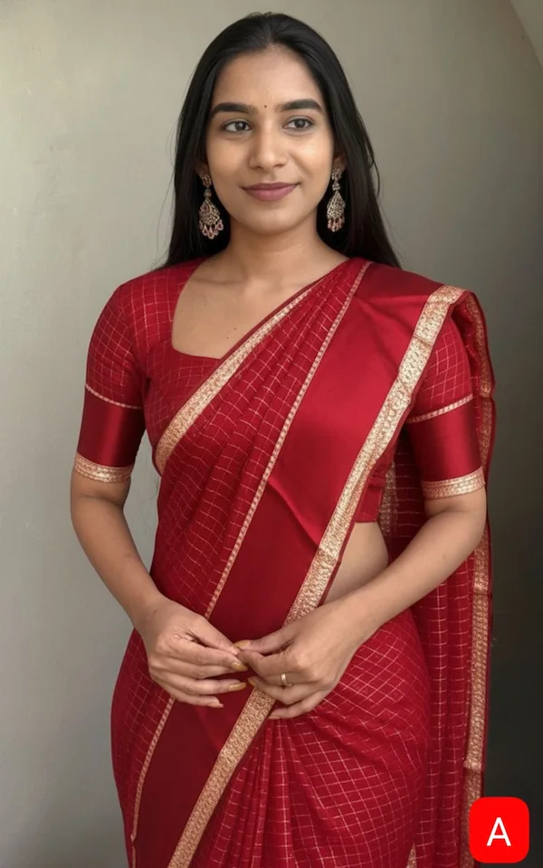 Women Viscose Georgette Saree with Running Blouse | Casual & Party Wear Saree