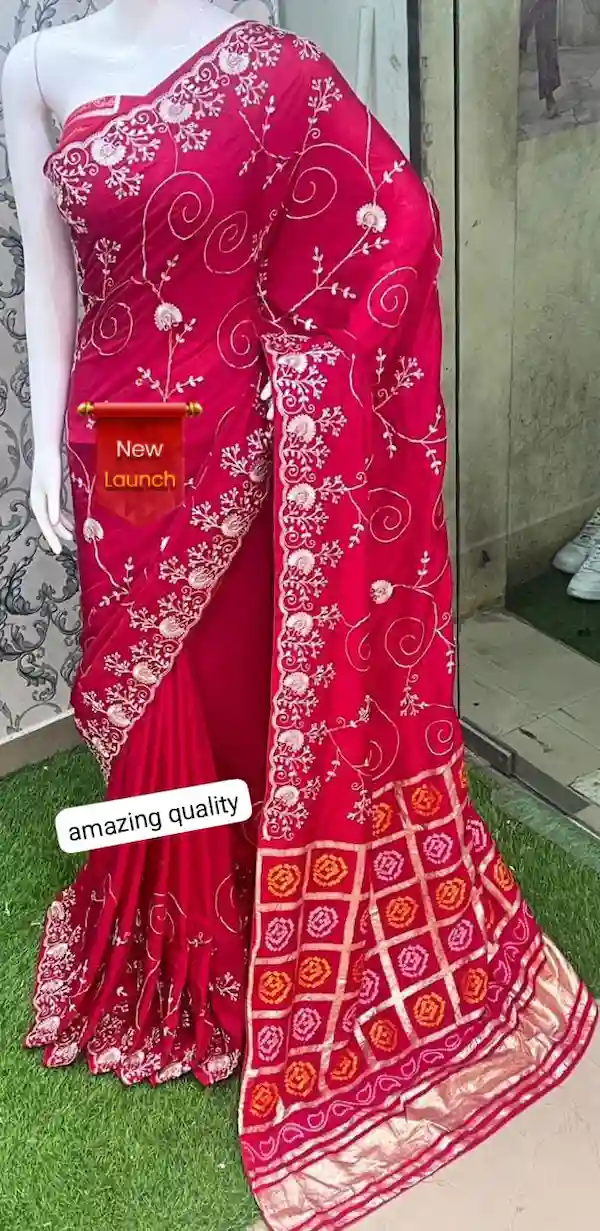 Women Heavy Cotton Saree with Garchola Pallu & Zari Work | Traditional & Festive Wear