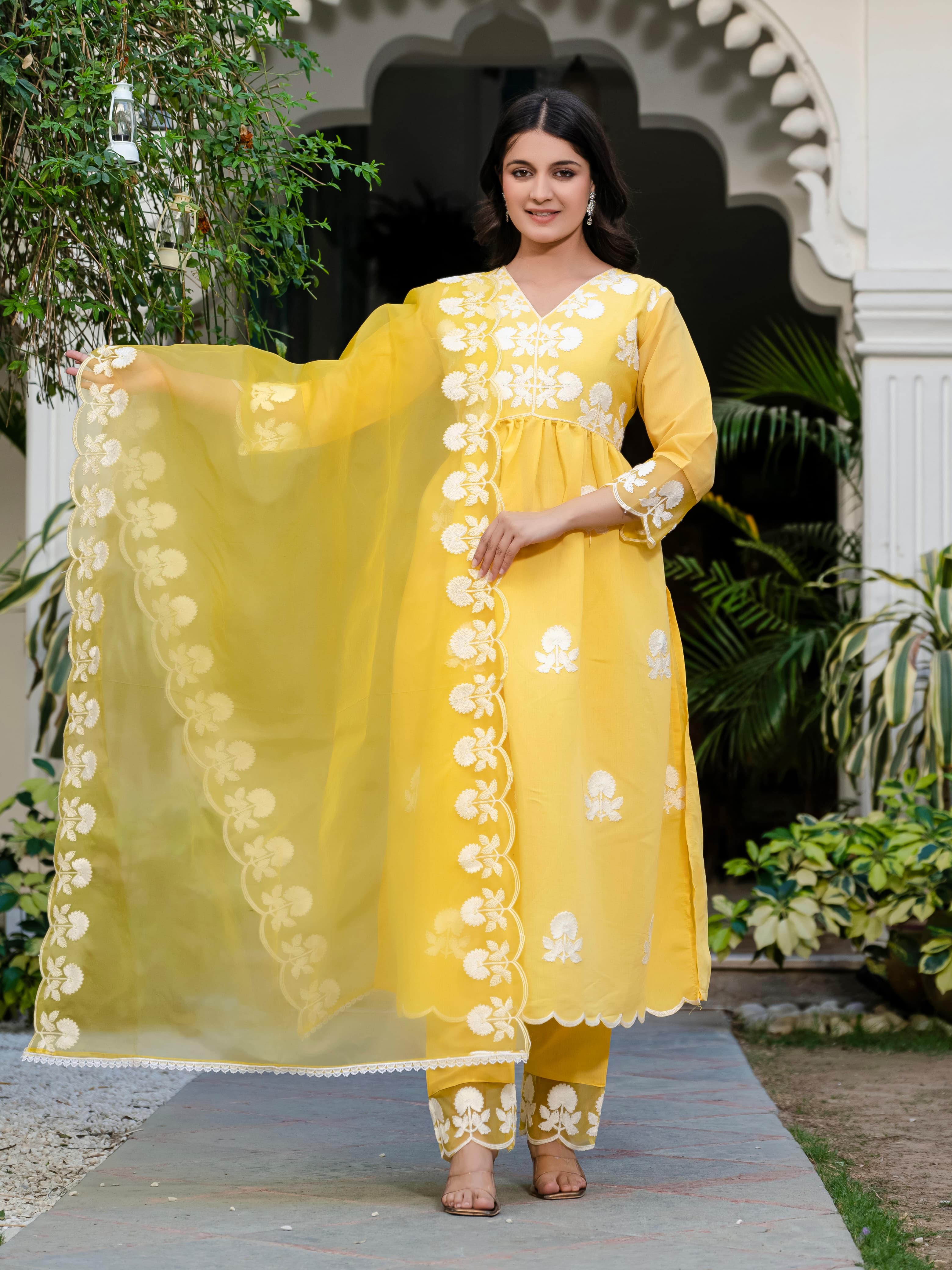 Wedding wear Roman Silk Suit Sets