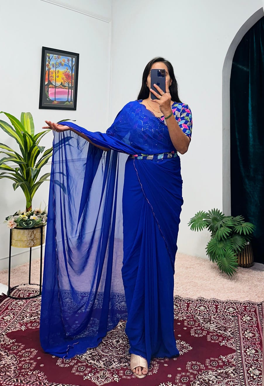 Launching New Zip & Go Saree