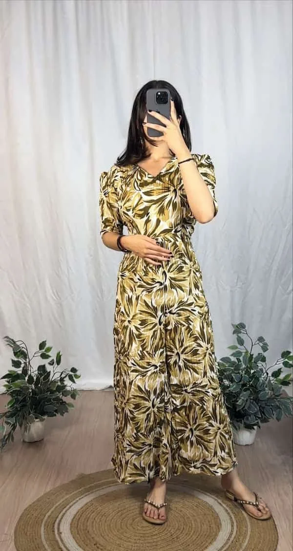 Contemporary Stylish and  Printed Jumpsuit