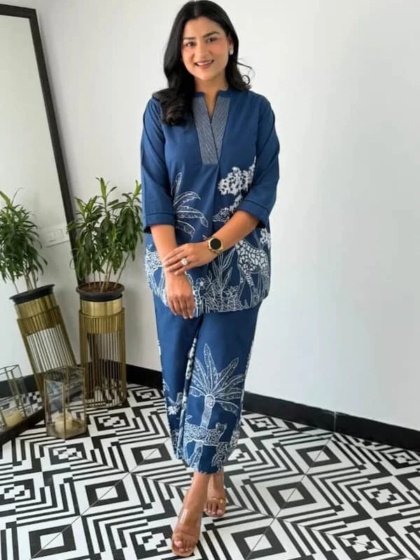 Summer Stylish Reyon Co-ord Set for Women