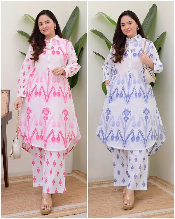 Premium Cotton Printed Co-ord Set