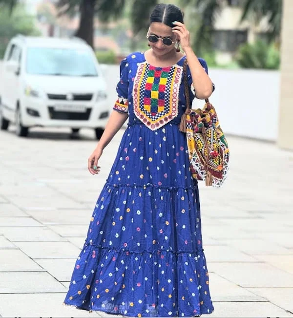 Navratri Special Gamathi Work Gown