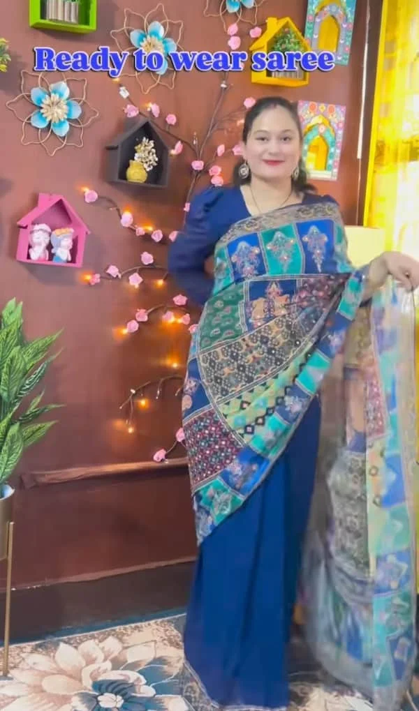 Trending Zip & Go Saree